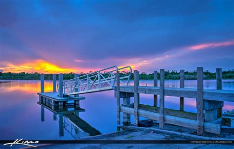 Lake Okeechobee Boat Ramp South Bay Florida Sunset | HDR Photography by ...