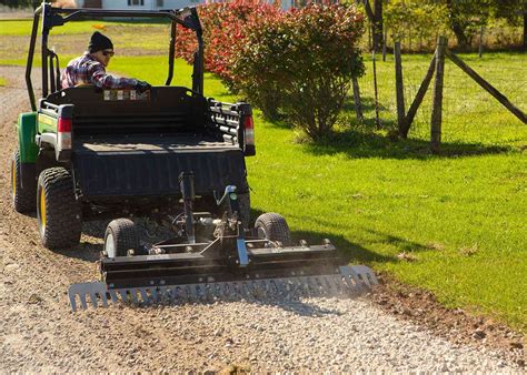 ATV & UTV Driveway Grader & Landscape Rake - Gravel Rascal® Pro