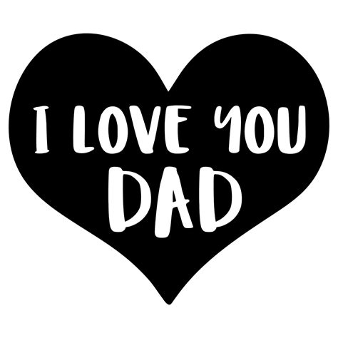 Free 56 I Love My Dad Svg SVG PNG EPS DXF File