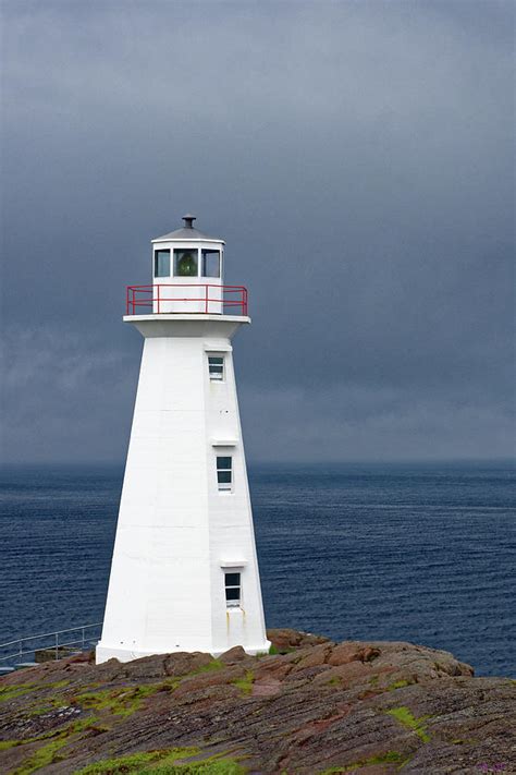 The Cape Spear Lighthouse Photograph by Brian Shaw | Fine Art America