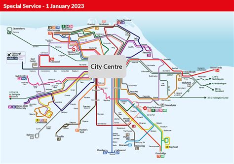 Festive Timetables for Edinburgh and the Lothians - Lothian Buses