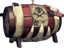 Stronghold Gunpowder Barrel | The Sea of Thieves Wiki