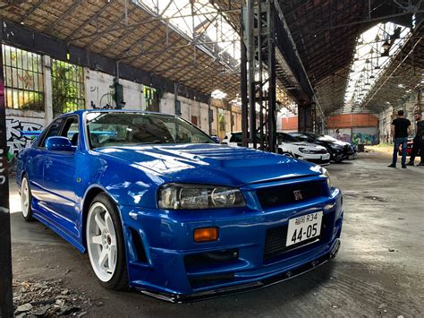 [100+] Nissan Skyline Gtr R34 Wallpapers | Wallpapers.com