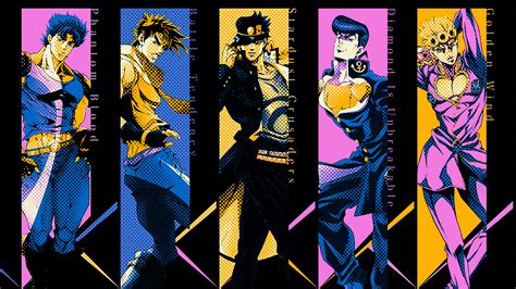 Jojo's Bizarre Adventure All Characters Wallpaper, HD Anime 4K ...