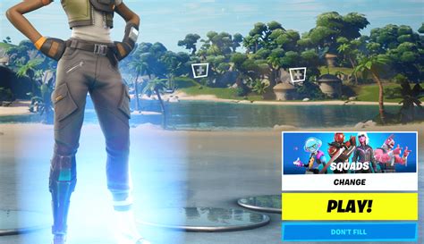 Load into the Lobby in Fortnite - Game Mode Select Screen Removed