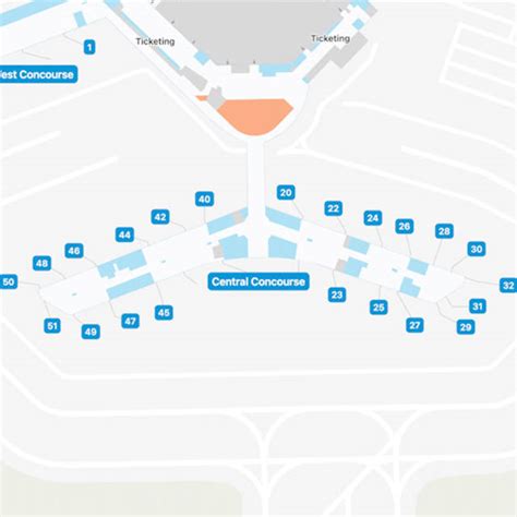 Houston Hobby Airport Map: Guide to HOU's Terminals - iFLY