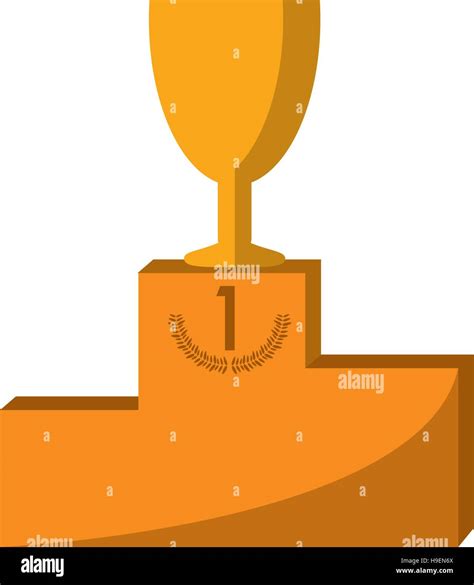 Isolated trophy cup design Stock Vector Image & Art - Alamy