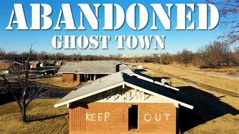 Picher oklahoma | Abandoned Ghost Town | From a drones perspective ...