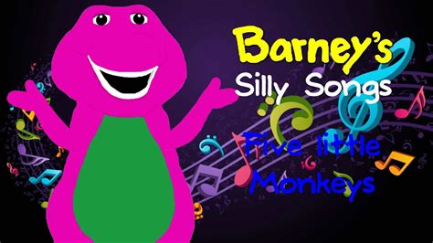 Barney's Silly Songs: Episode 7: Five Little Monkeys - YouTube