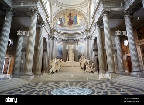 Pantheon interior in Paris, France Stock Photo - Alamy