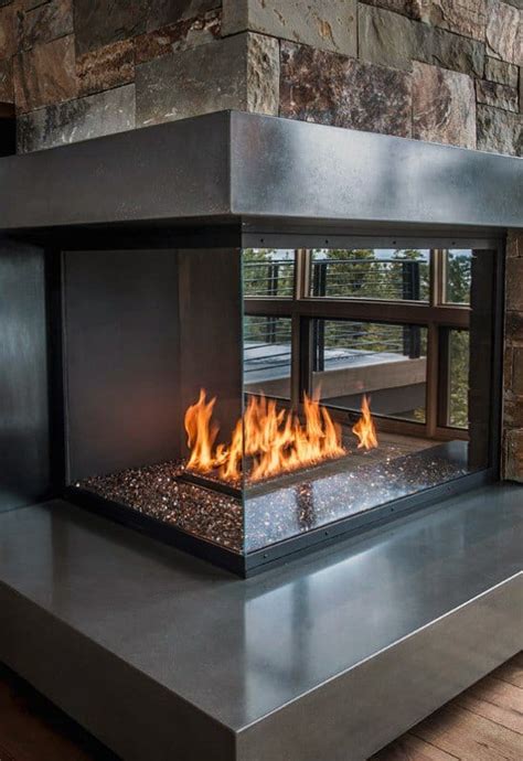 Top 50 Best Gas Fireplace Designs - Modern Hearth Ideas