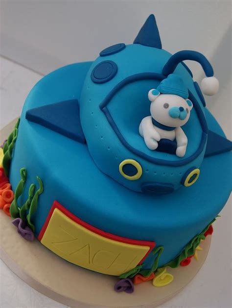 Octonaut Octopod Cake | Cake, Octonauts party, Desserts