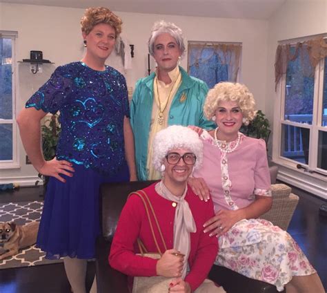 Golden Girls! Halloween 2016! Four make golden girls Halloween costume ...