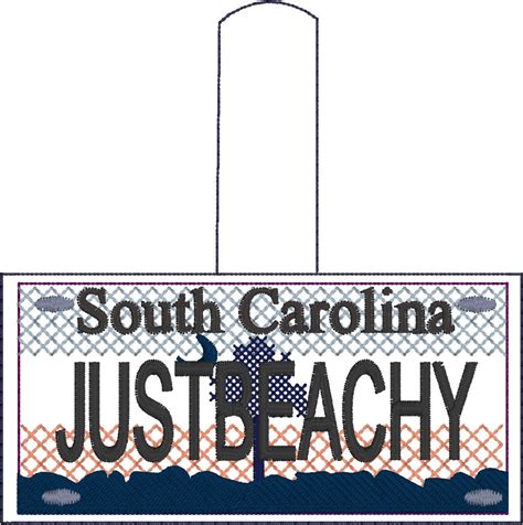 South Carolina State License Plate Design Make Your Own - Etsy