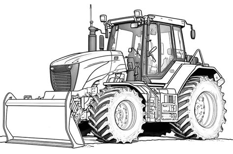 Free Coloring Pages Of Backhoes