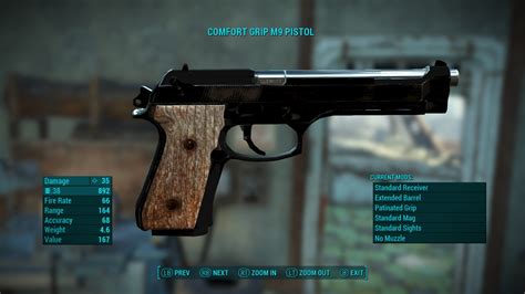 The M9 Standalone Pistol - Fallout 4 Mods | GameWatcher