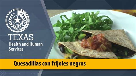 Quesadillas con frijoles negros - YouTube