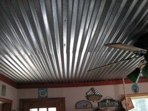 interior corrugated metal ceiling ideas - Junior Ely