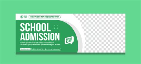 Back to school flat design banner template 9669410 Vector Art at Vecteezy