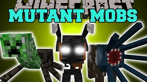 Minecraft: MUTANT MOBS (INSANE NEW BOSS & FUNNY MOBS WITH SPECIAL ...