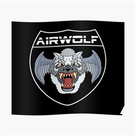 Airwolf Posters | Redbubble