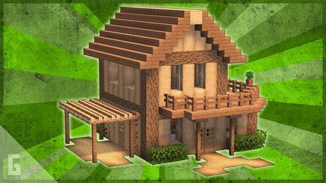 Minecraft | How to Build a WOOD House! - YouTube