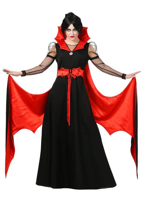 Women's Batty Vampire Plus Size Costume 1X 2X