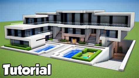 Minecraft House Ideas Modern Mansion » Nyaatech