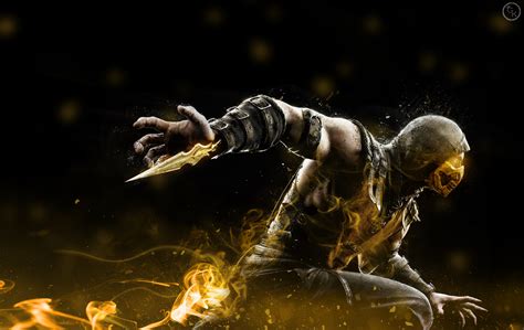 3880x2450px Mortal Kombat X Scorpion Wallpaper - WallpaperSafari