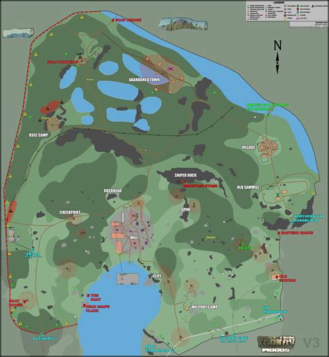 Eft Tarkov Woods Map