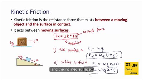 Different types of Forces( Part-6): How to calculate Kinetic friction ...