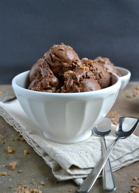 Chocolate Heath Bar Ice Cream 4 - Stuck On Sweet