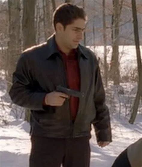 Michael The Sopranos Christopher Moltisanti Leather Jacket - Jackets Expert