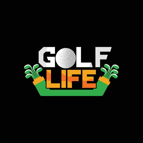 Golf life vector t-shirt design. Golf ball t-shirt design. Can be used ...