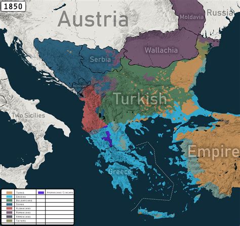 Ethnic Map Of Balkans