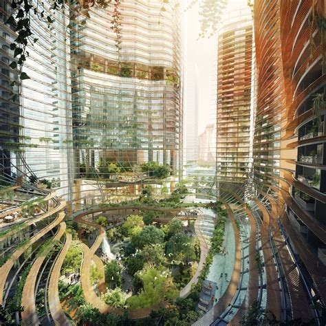 Singapore Marina One High-Rise Garden Photos | Architectural Digest