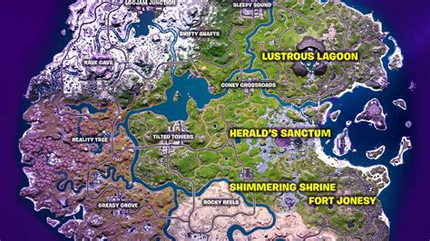 Fortnite Chapter 3 Season 4 Map: Every new POI arriving this season