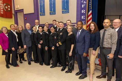 USS New Jersey Crew Visits Elizabeth Public Schools to Teach Students ...