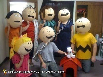 Coolest Homemade Peanuts Gang Costume