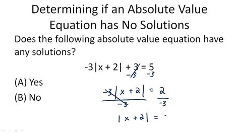 Absolute Value Equations | CK-12 Foundation