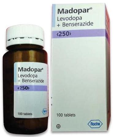 Buy Madopar 250mg Tablet 100s- Uses, Dosage, Side Effects, Instructions ...