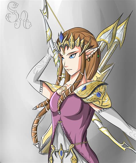 Princess Zelda Anime Fan Art