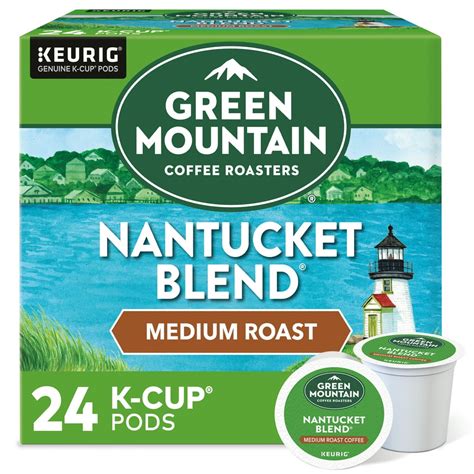 Green Mountain Coffee Nantucket Blend K-Cup Pods, Medium Roast, 24 ...