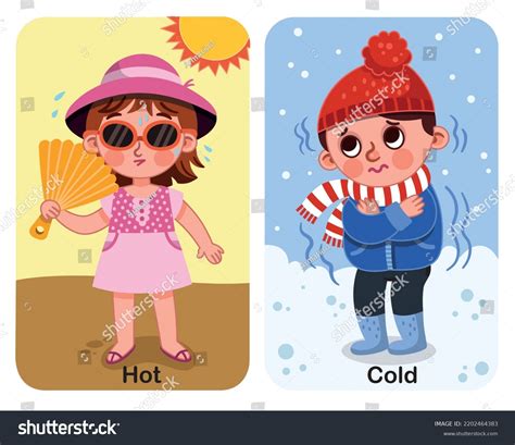 3,291 Summer Hot Winter Cold Cartoon Images, Stock Photos & Vectors ...