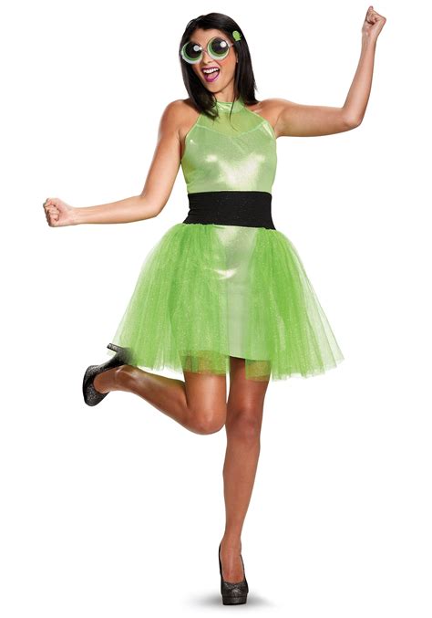 Buttercup Deluxe Adult Costume from the Powerpuff Girls