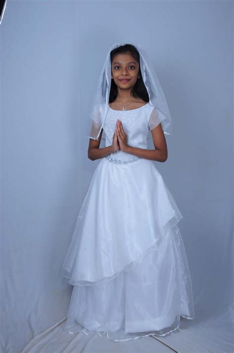 C & O Fab-Ventures: First Holy Communion Dress for Girls