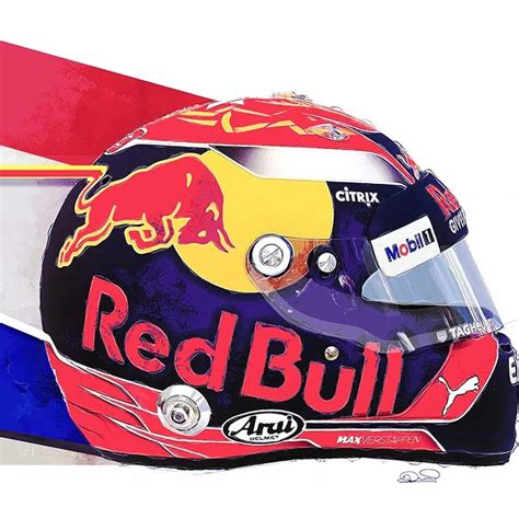 Max Verstappen 2017 Helmet – RacePrints