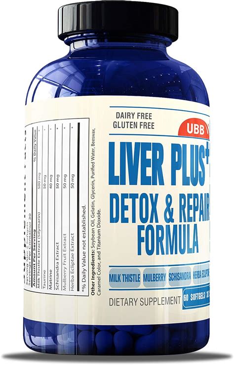 Liver Cleanse Detox Supplement for Liver Health Support - Natural Liver ...