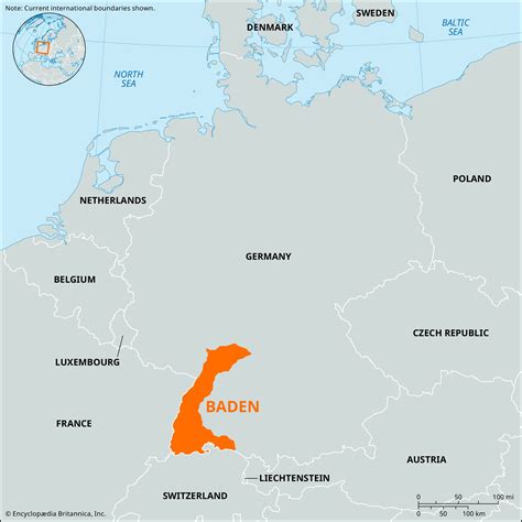 Where Is Baden Baden In Germany Map - Dennie Guglielma