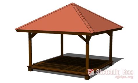 Gazebo Sketchup Model